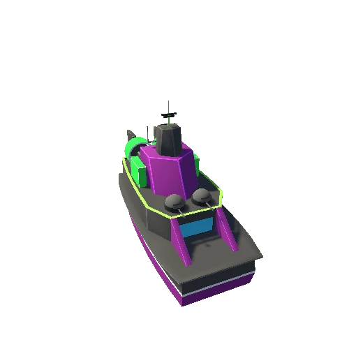 Ship 4 Purple